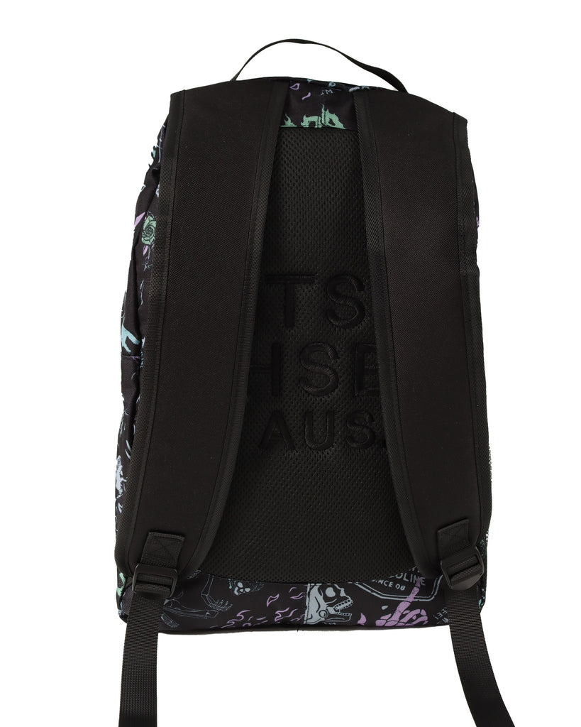 "HOMEGROWN" BLACK/MULTI BACKPACK