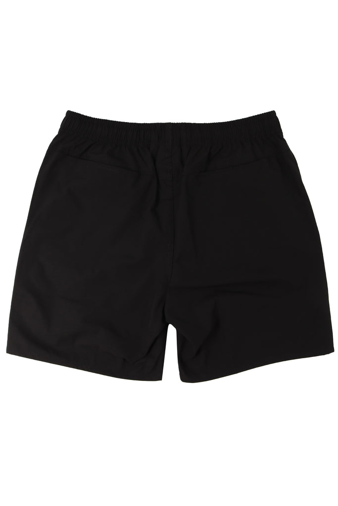 "BOXED" BLACK LIFESTYLE SHORTS