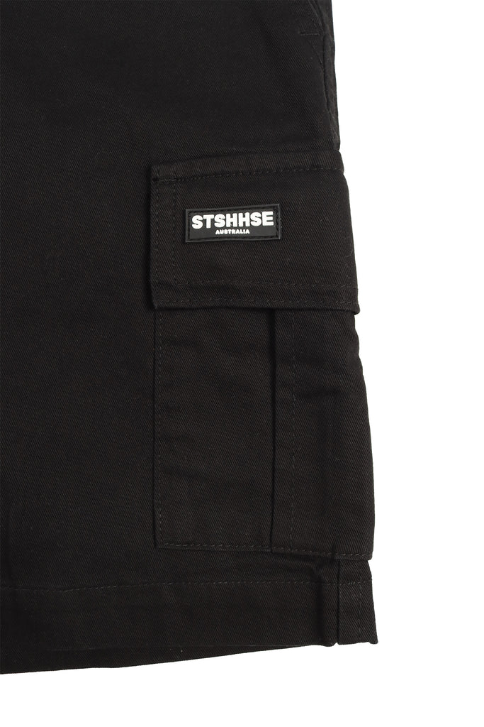 “CARGO” BLACK SHORT