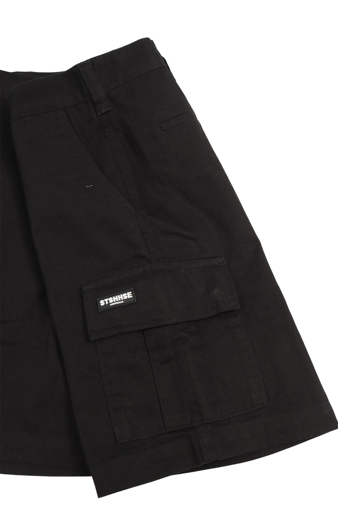 “CARGO” BLACK SHORT