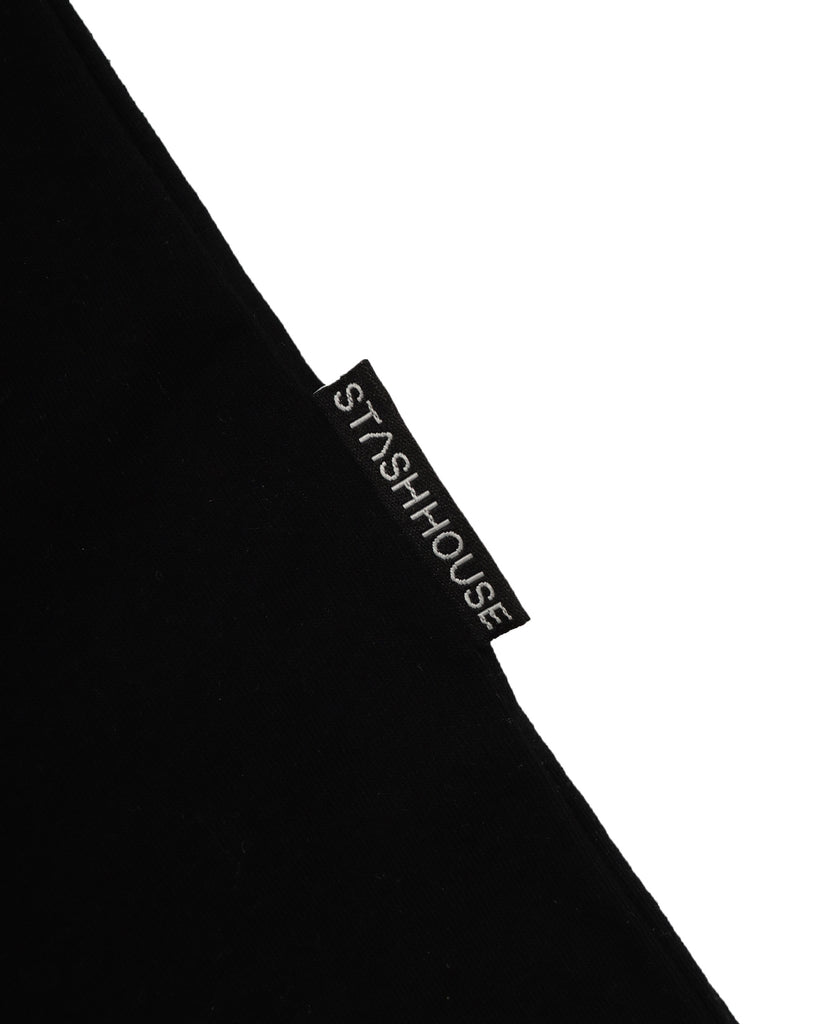 "CENTRIC" BLACK REGULAR TEE