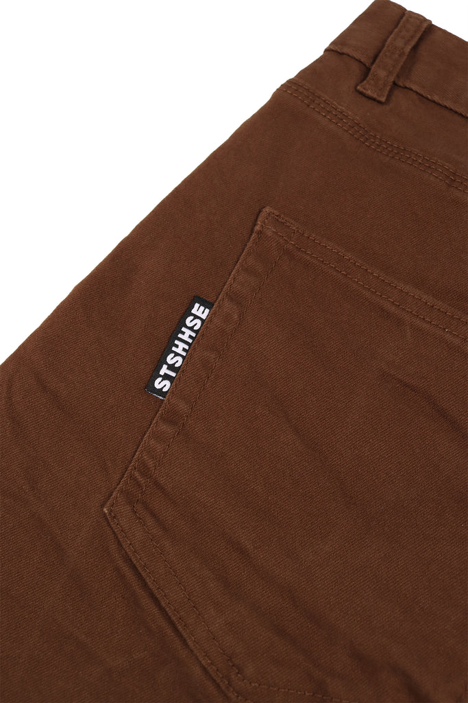 “CLASSIC” MOCHA DENIM SHORT