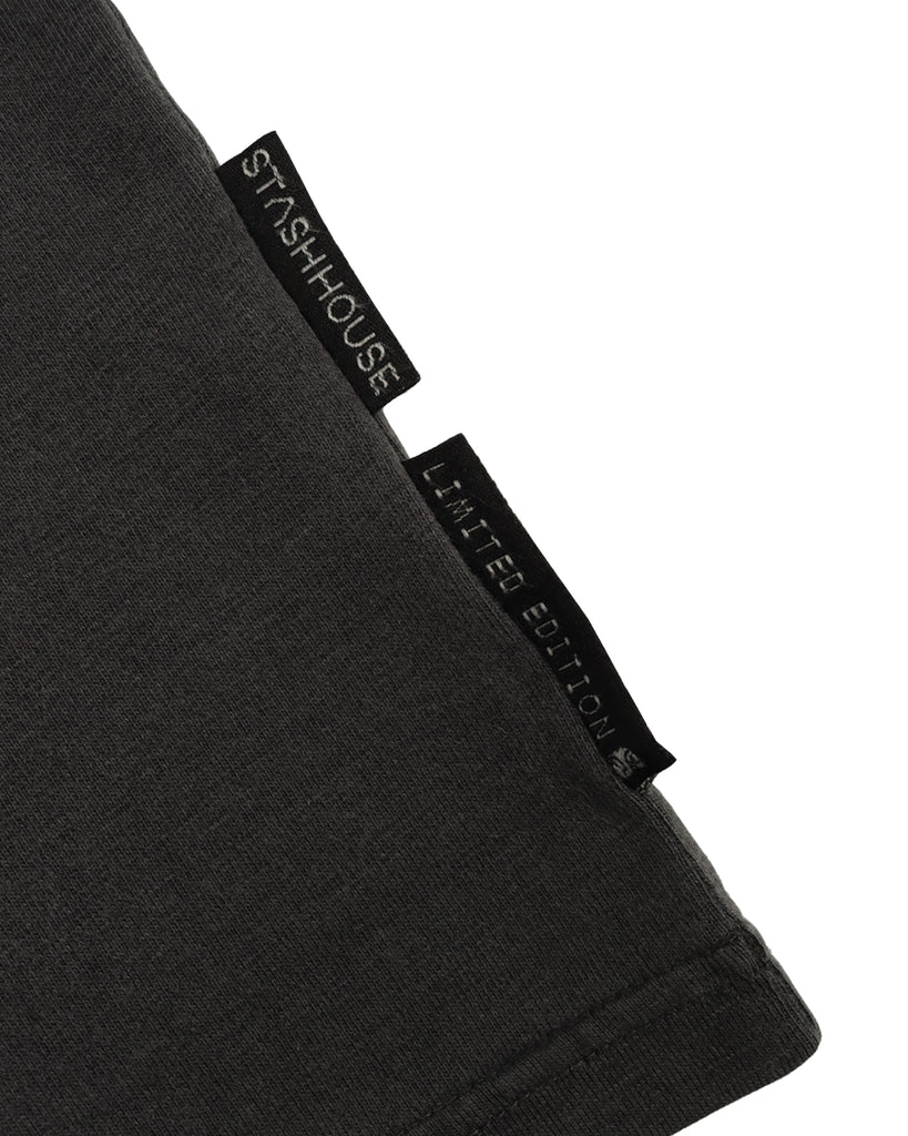 "BURN" MID WASH BLACK CLASSIC FIT TEE (SPRING 24)