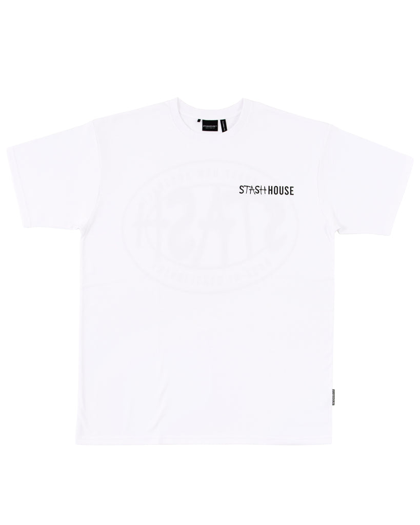 "EAST COAST" WHITE CLASSIC FIT TEE (SPRING 24)