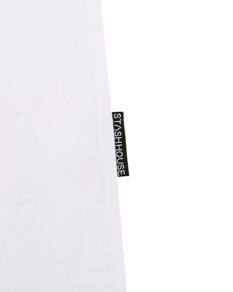 "EAST COAST" WHITE CLASSIC FIT TEE (SPRING 24)