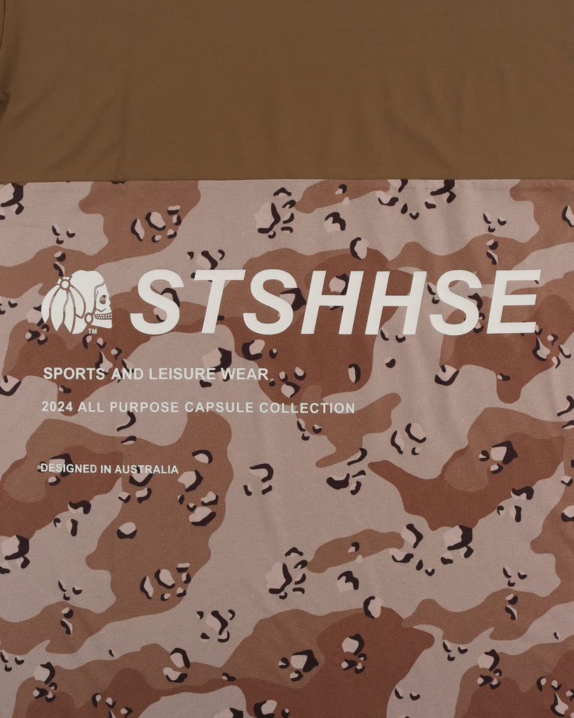 "ALL PURPOSE" DESERT CAMO FISHING SHIRT