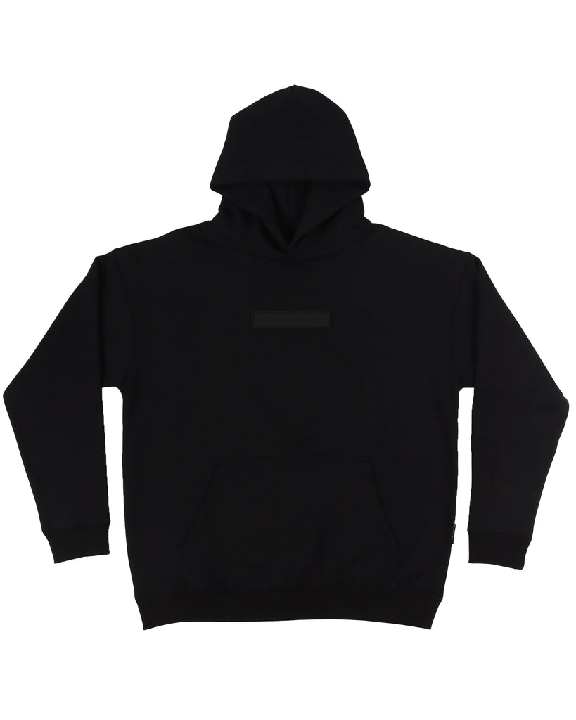 "PREMIUM" BLACK PULLOVER HOOD