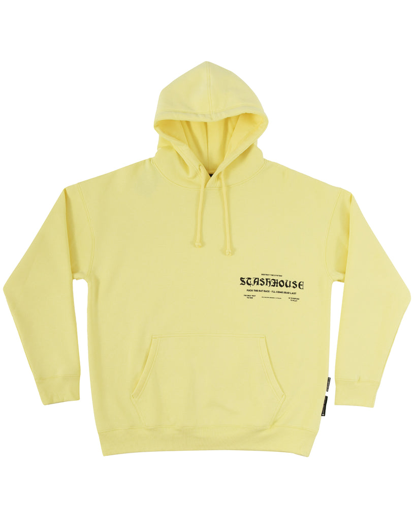 "RATS" LEMON PULLOVER HOOD