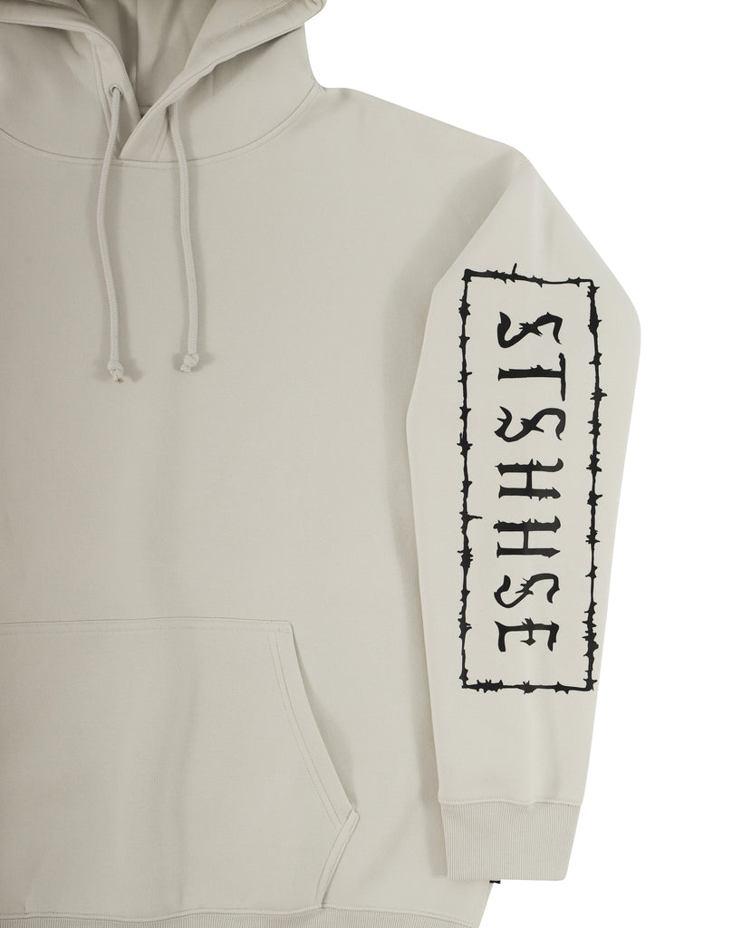 "USUAL SUSPECTS" SILVER PULLOVER HOOD