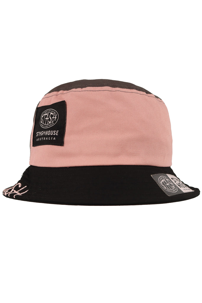 "EAST COAST" ROSE/PANEL BUCKET HAT