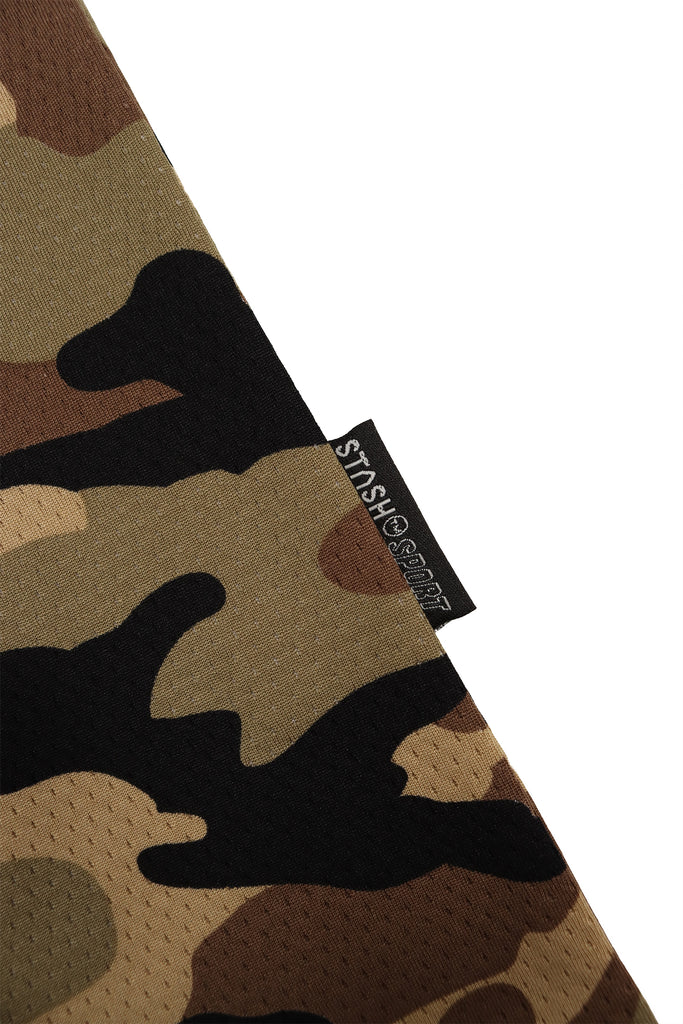 "BAR" CAMO MESH JERSEY