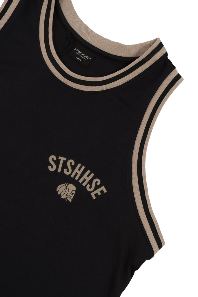 "ORIGINALS" BLACK MESH JERSEY