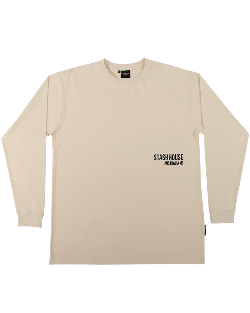 "EVERYDAY" BUTTER LONG SLEEVE TEE