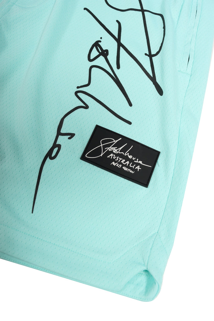 "AUTOGRAPH" BAHAMAS MESH TRACK SHORTS