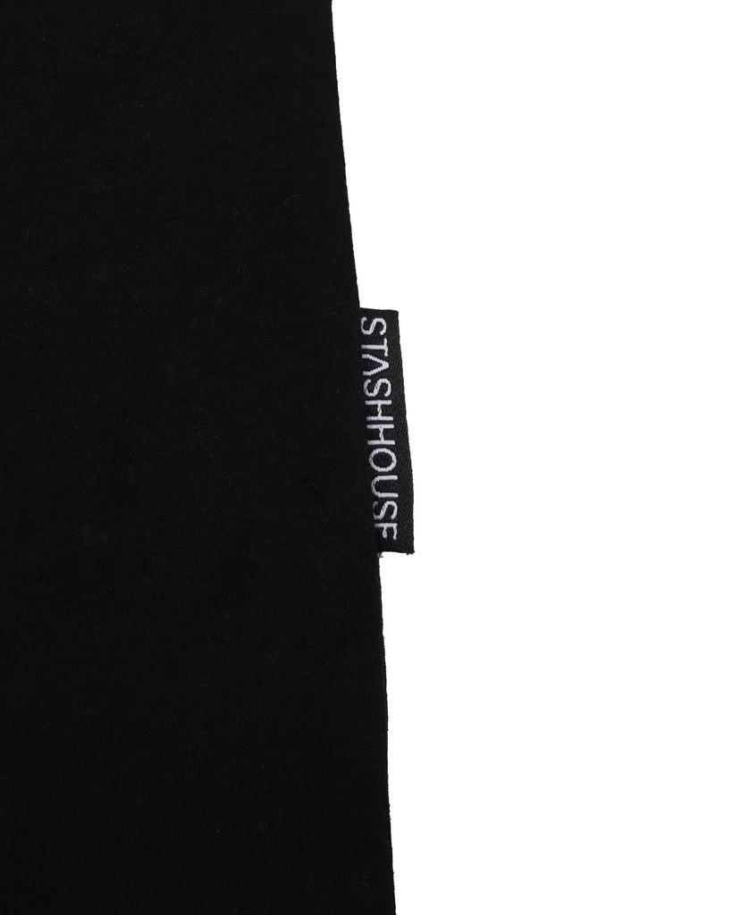 "MONOGRAM" BLACK REGULAR TEE (SPRING 24)