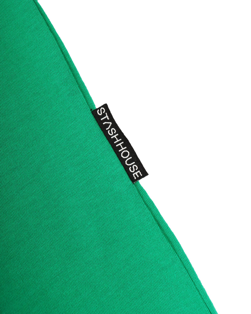 "SCRIBBLE" GREEN REGULAR TEE