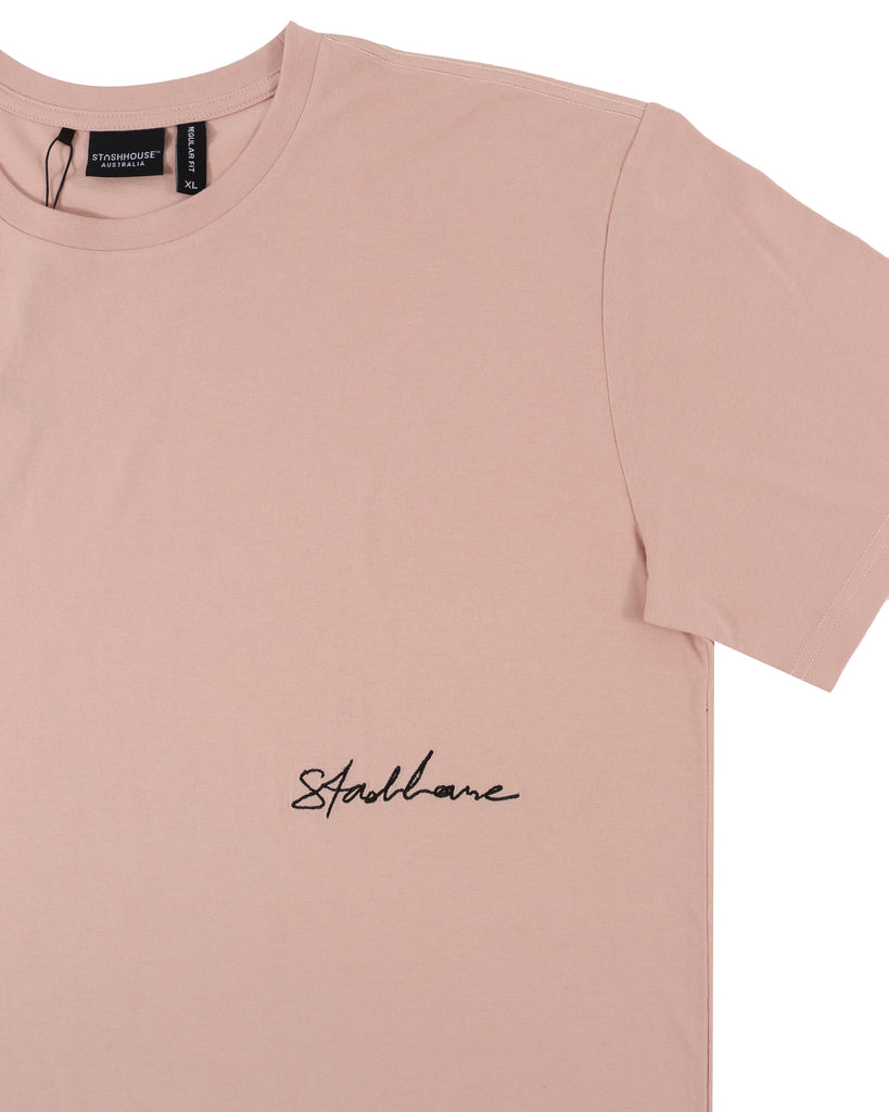 "SIGNATURE" ROSE REGULAR TEE (SPRING 24)