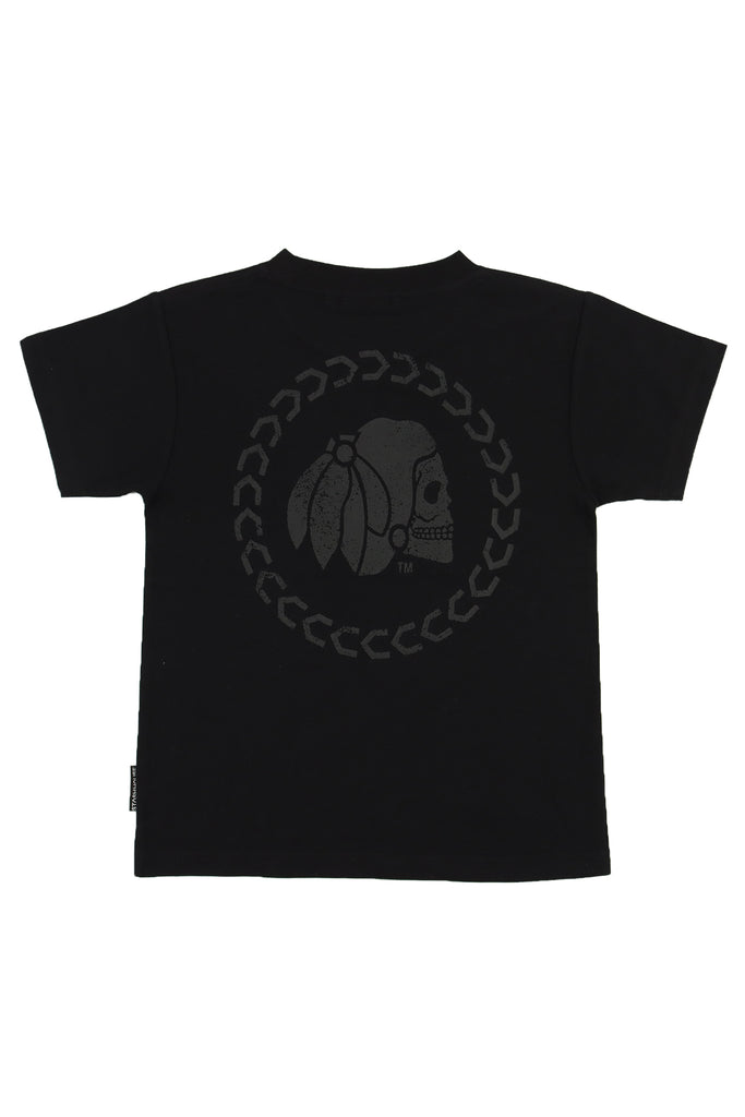 "VERSA" BLACK TODDLER TEE