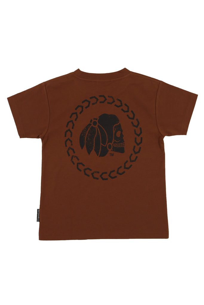 "VERSA" MOCHA TODDLER TEE