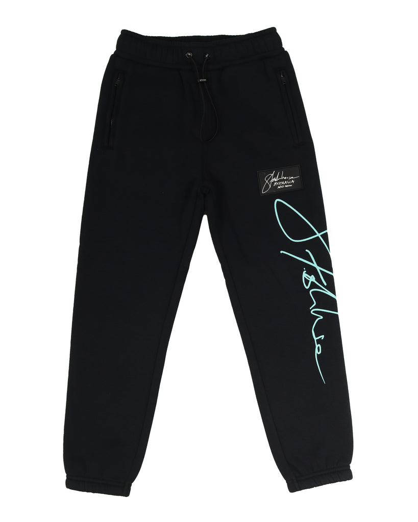 "AUTOGRAPH" BLACK TODDLER TRACK PANTS