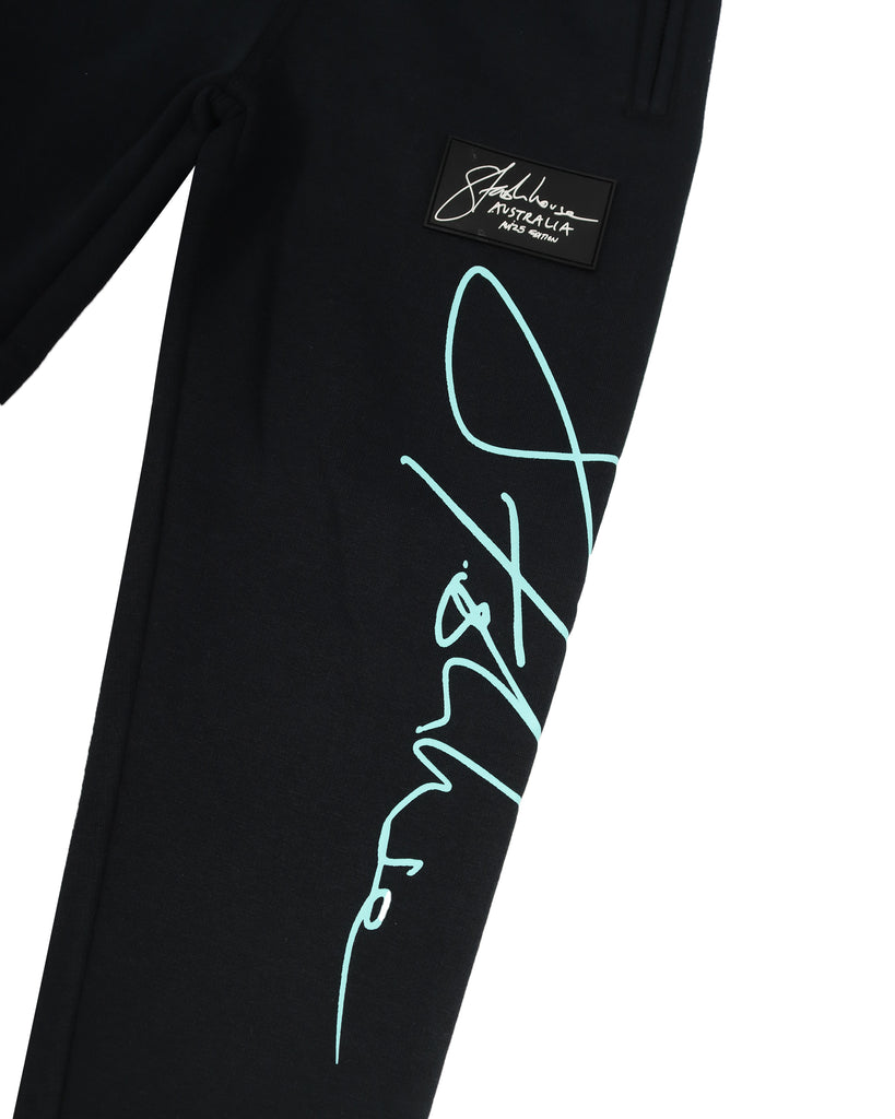 "AUTOGRAPH" BLACK YOUTH TRACK PANTS