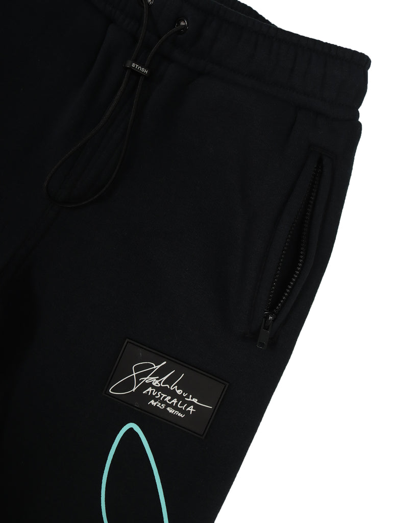 "AUTOGRAPH" BLACK YOUTH TRACK PANTS