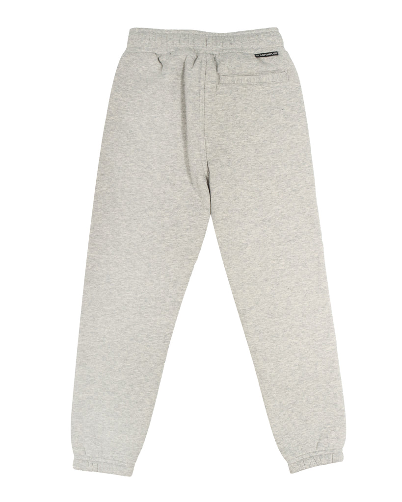 "MONOGRAM" GREY MARLE YOUTH TRACK PANTS