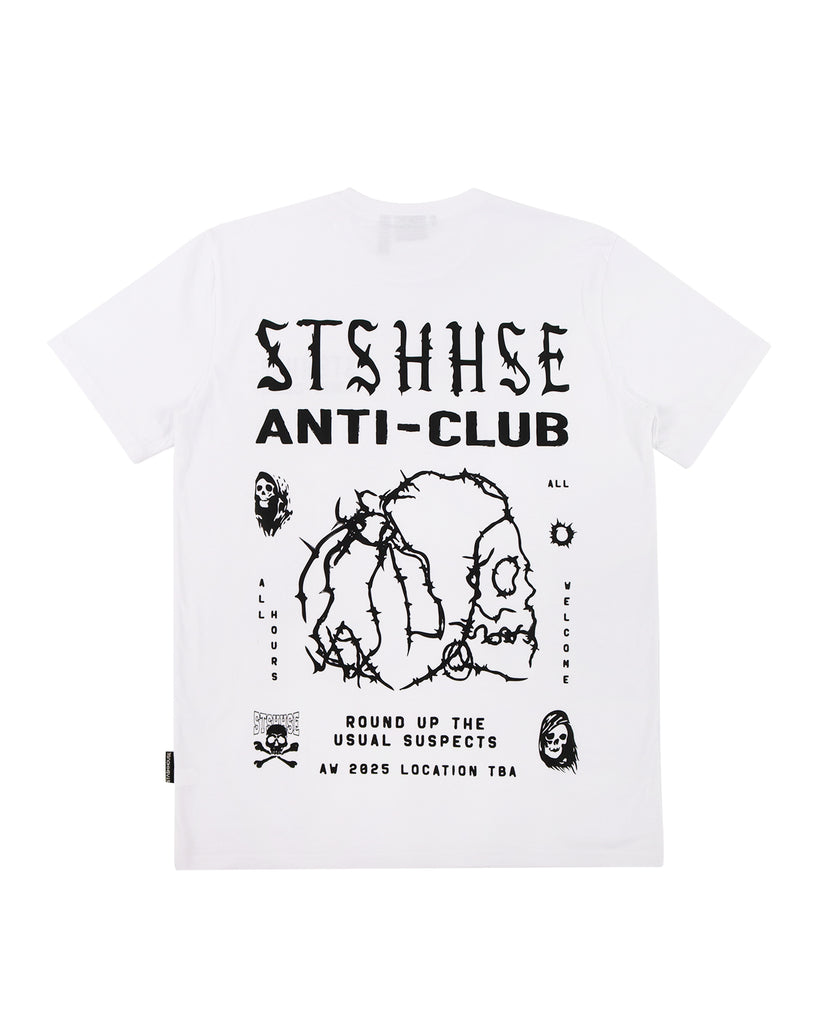 "USUAL SUSPECTS" WHITE REGULAR TEE