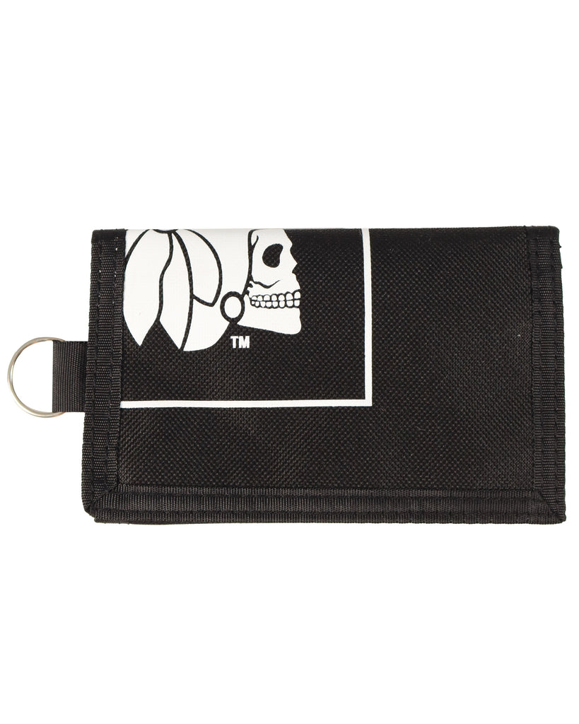 "BOXED" BLACK/WHITE WALLET