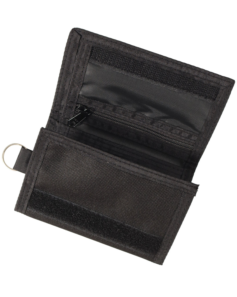 "BOXED" BLACK/WHITE WALLET