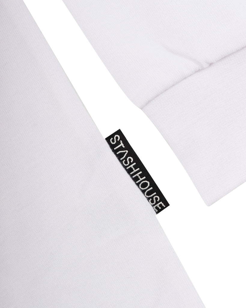 “DAGGER” WHITE YOUTH LONG SLEEVE TEE