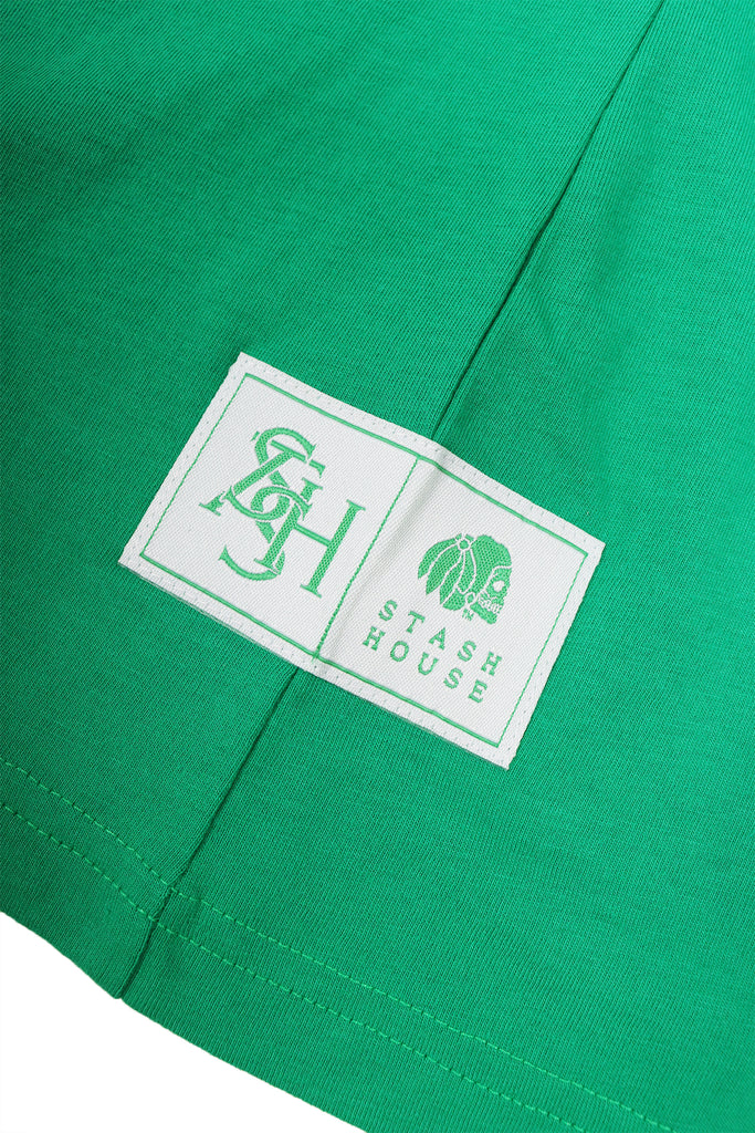 "MONOGRAM" GREEN YOUTH TEE