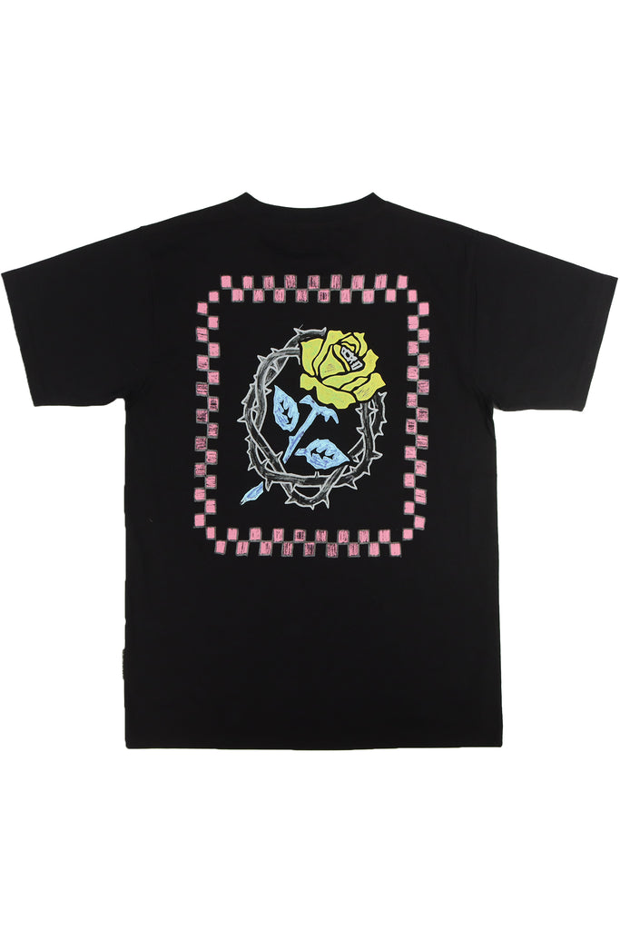 "ROSER" BLACK YOUTH TEE